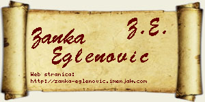 Žanka Eglenović vizit kartica